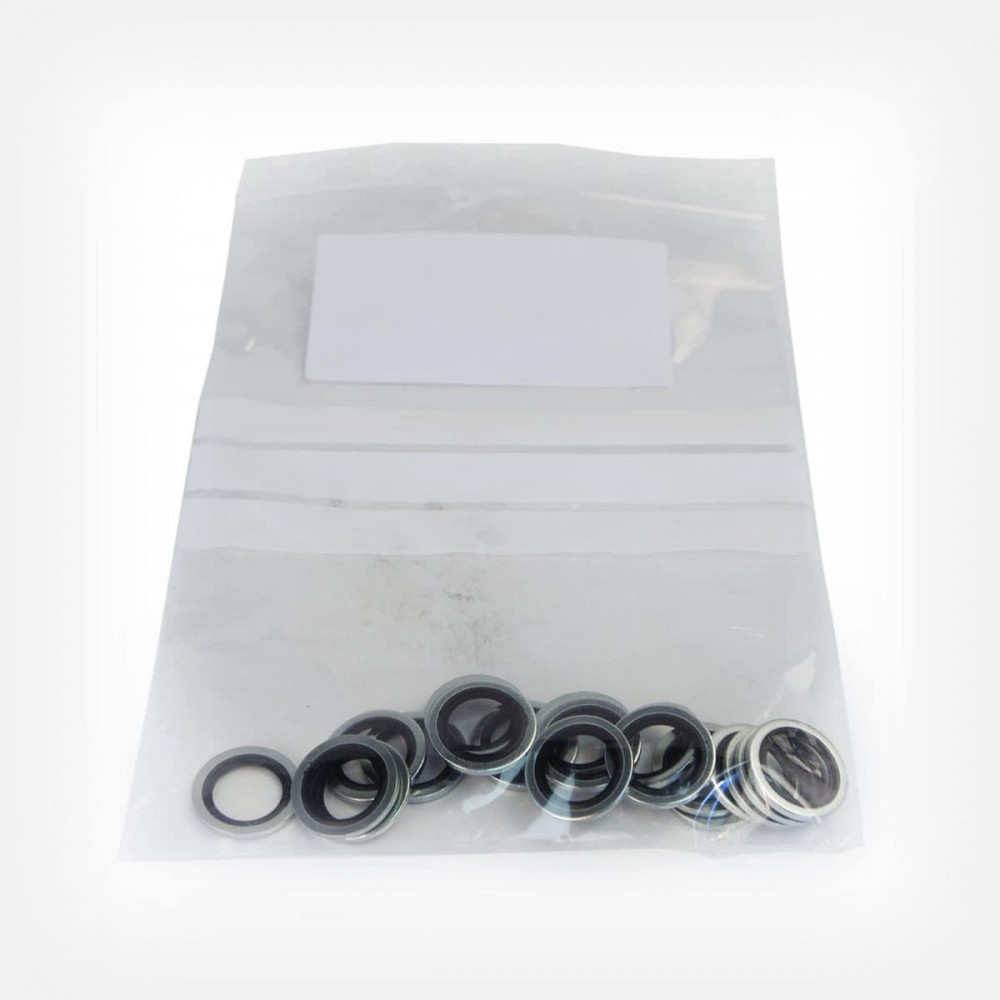 Kit de 50 BagueS BS13 pour Raccord 1/4 BSP ET 1/2 JIC-Image produit