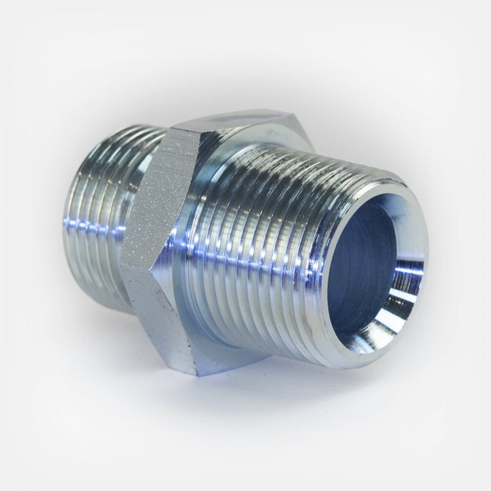 Adapteur Mâle Gaz Cylindrique 1"1/2 x Mâle NPT 1"1/2Détail produit 1