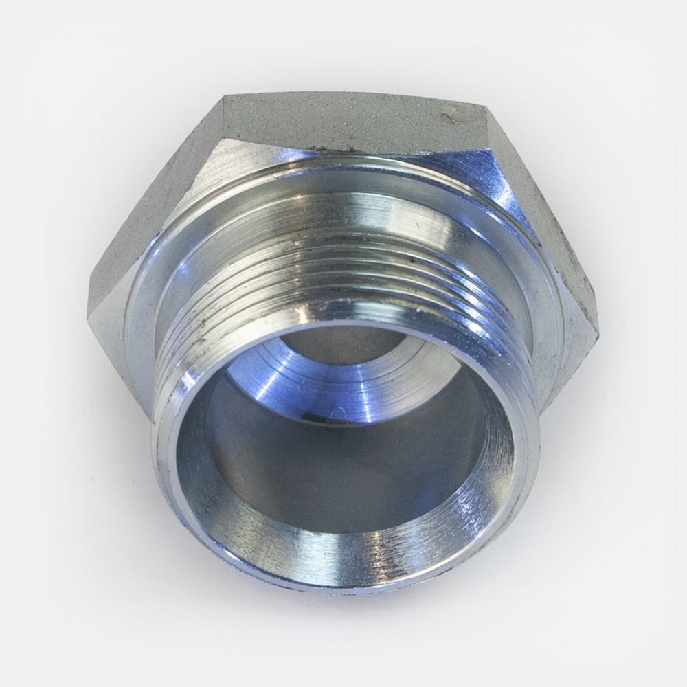 Adapteur Mâle Gaz Cylindrique 1/4x1/8 pour Bague BSDétail produit 1