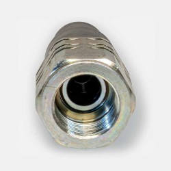Adaptateur coude 45° femelle 1/4" vers mâle 1/4" pour instrumentation hydraulique sur robot d’emballage