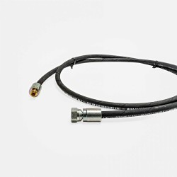Flexible haute pression 10 m (tube Ø6 mm) pour nettoyeur eau froide – gaine noire lisse