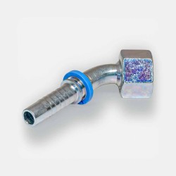 Jupe à sertir SN03T08 pour tuyaux 2 tresses acier 2SN Ø 3/8" – sertissage sans dénudage
