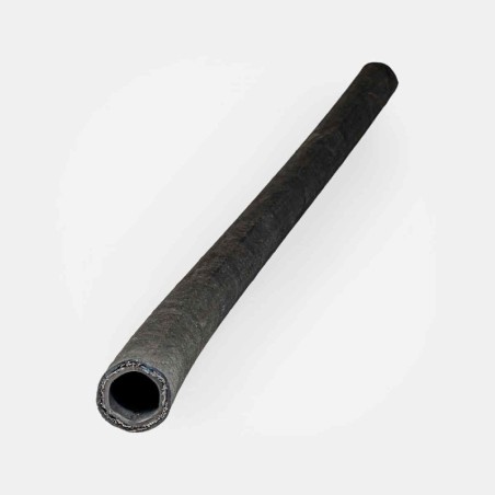 Flexible hydraulique 5/16″ (DN8) deux nappes acier 415 bar, tuyau compact pour systèmes hydrauliques mobiles (mini-pelle, élévateur), souple et robuste.