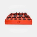 Kit joints toriques en pouces pour maintenance pompes Parker, vérins Caterpillar, remplacement sur flexible hydraulique engin BTP ou installation industrielle, réparation presses, dépannage urgent circuits fluides.