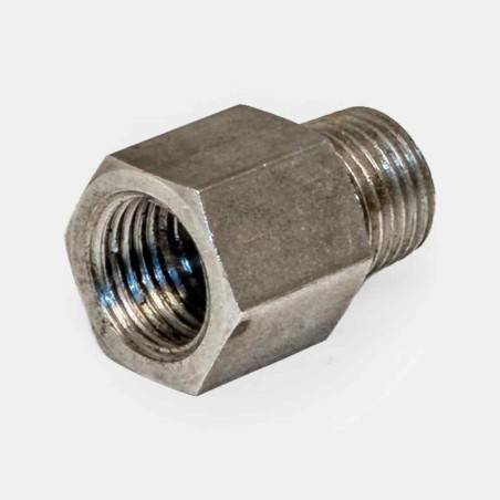 Adaptateur droit femelle 3/8″ vers mâle conique 1/4 pour branchement flexible robot de soudure, montage pompe sur pulvérisateur agricole, maintenance centrale hydraulique sur presse industrielle, alimentation vérin mini-pelle, réparation rampe arrosage