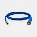 Tuyau nettoyeur 20 m bleu, M22 x F3/8″ renforcé, grand rayon d’action nettoyage façade, lavage moissonneuse-batteuse, entretien machines agricoles, raccord pro sur nettoyeur eau froide/chaude, gaine anti-abrasion, flexibilité pour chantier étendu.