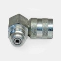Raccord coude 90° M16x2 femelle 16x2, montage flexible vérin sur tracteur agricole, adaptation circuit hydraulique moissonneuse, réparation pompe centrale industrielle, raccordement automate TP, transformation ligne manutention atelier.