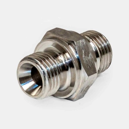 Adaptateur droit inox MBSPCT 3/4″ mâle-mâle pour connexion flexible alimentaire, raccord pompe sur installation de filtration, maintenance centrale hydraulique inox, montage système de lavage industriel