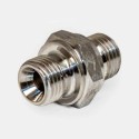 Adaptateur droit inox MBSPCT 3/4″ mâle-mâle, raccord rapide pour flexible alimentaire, montage pompe inox sur station filtration, maintenance centrale hydraulique process, branchement installation lavage industriel ou agroalimentaire.