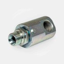 Raccord rotatif hydraulique 1/2″ à 90°, montage flexible pelle Volvo, adaptation circuit pompe sur grue mobile, raccordement giratoire robot de palettisation, maintenance toileuse industrielle, réparation rotation circuit hydraulique agricole.
