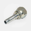 Embout à sertir femelle SJ-S10TJ 9/16″ pour flexible DN10, montage pompe tracteur John Deere, connexion capteur pression automate, réparation ligne servo TP, raccordement circuit hydraulique automatisé agricole.