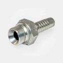 Embout sertir mâle SJ‑S25 BSP 1″ pour flexible hydraulique poids lourd – montage circuit presse industrielle, adaptation vanne automatisée BTP, maintenance machine flux logistique