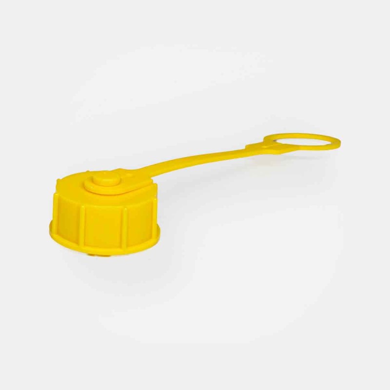Capuchon de protection pour coupleur/valve de freinage hydraulique (côté tracteur, tube Ø13). En plastique rouge avec chaînette d’attache, il protège le raccord mâle de freinage des saletés et de l’humidité quand la remorque n’est pas branchée.