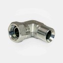 Raccord coude 90° TBSP 3/8″ mâle-gaz tournant, montage flexible mini-pelle, adaptation circuit distributeur automatique, entretien vérin robot industriel, branchement centrale de graissage agricole.