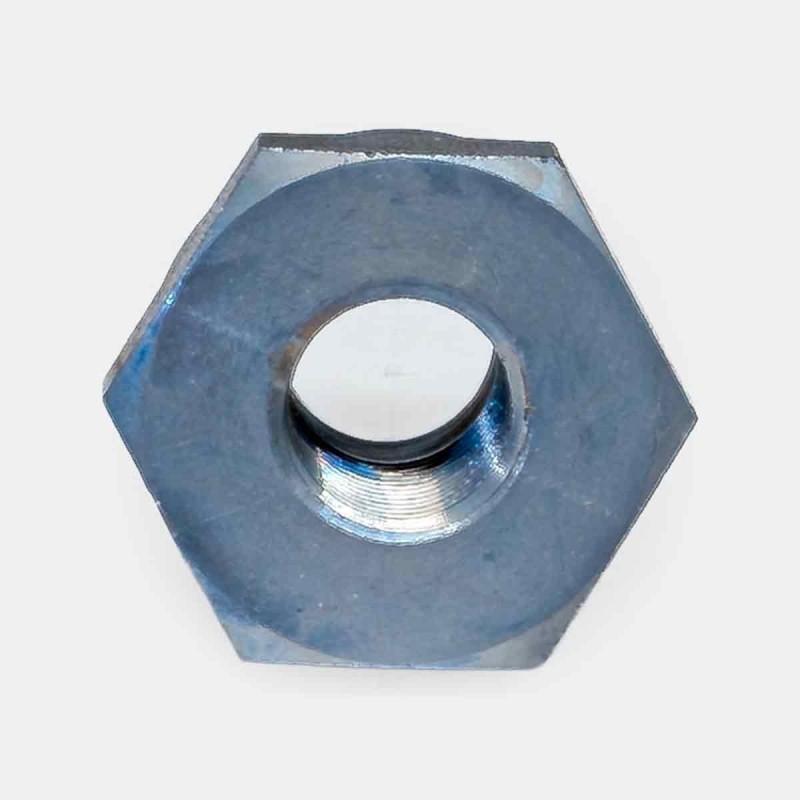 Adaptateur droit UMF 3/4″ mâle – 1/2″ femelle, jonction flexible machine-outil, réparation pompe arrosage, branchement centrale hydraulique mobile, maintenance mini-pelle TP.