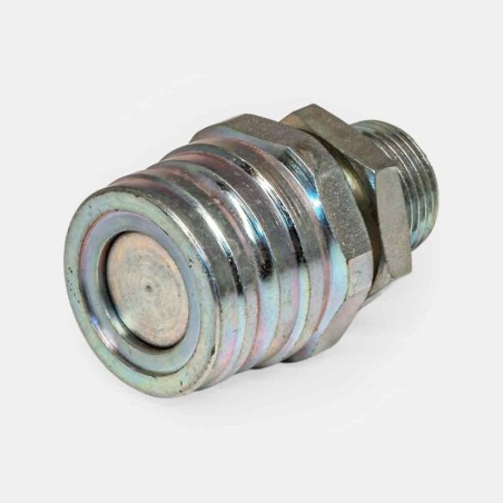 Bouchon de protection VF8T pour coupleur hydraulique, étanchéité anti-poussière sur flexible agricole, sécurité sur engin de chantier, protection connexion centrale hydraulique industrielle