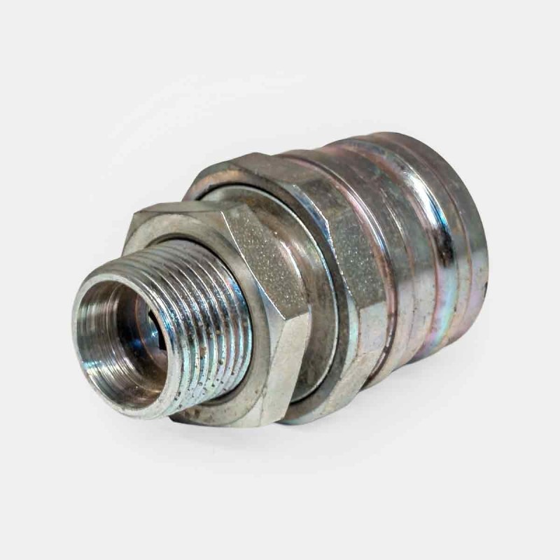 Bouchon de protection VF8T pour coupleur hydraulique, étanchéité anti-poussière flexible agricole, sécurité engin chantier, protection connexion centrale hydraulique industrielle, prévention pollution raccords.
