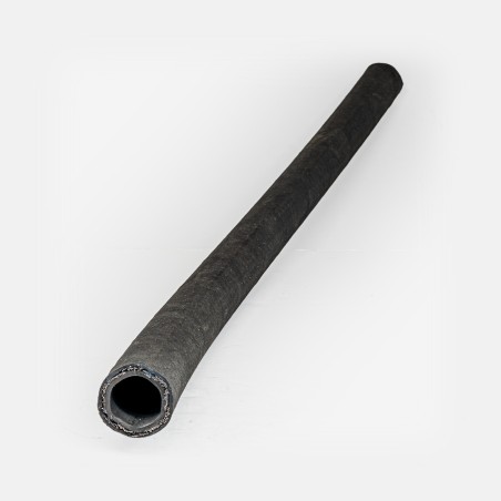 Durite hydraulique 5/8″ (DN16) bi-tresse acier norme 2SN, anti-abrasion et haute température, pour équipements industriels lourds et agricoles.