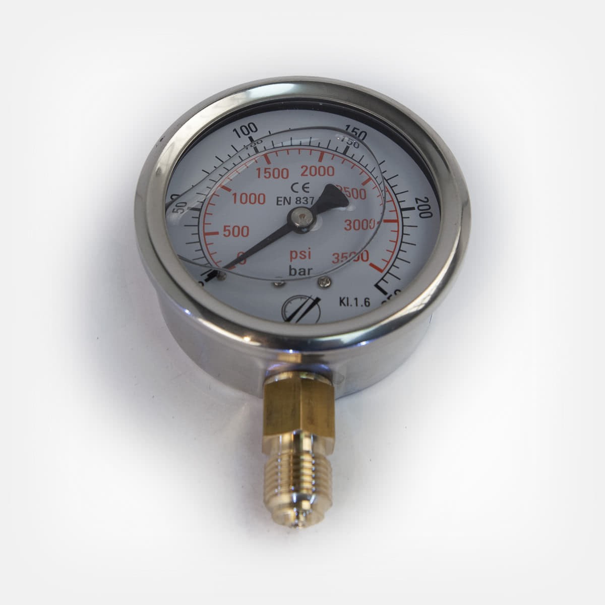 Manomètre De Pression Draper - 4 Bar (60 Psi) - Connecteur 360° - Pour Voitures, Motos, Remorques